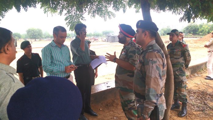 जयपुर में सेना भर्ती रैली 28 सितम्बर से 06 अक्टूबर तक जिला कलक्टर ने लिया तैयारियों का जायजा, अधिकारियो को दिए निर्देश