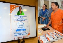 Chief Minister raje, launches Amrit Diet Plan
