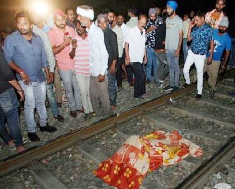 Amritsar train accident, 70 killed