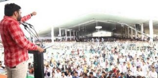 Hanuman Beniwal, jaipur hunkar relly