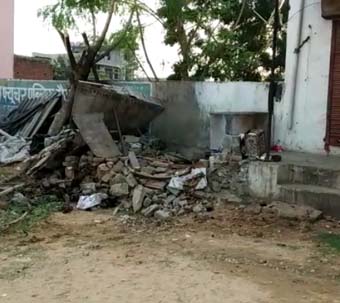 Harraparan accident near Hiramura Shanamandir, woman scandal in accident