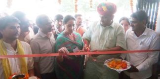 Agriculture Minister inaugurated the first flower excellence center of the state