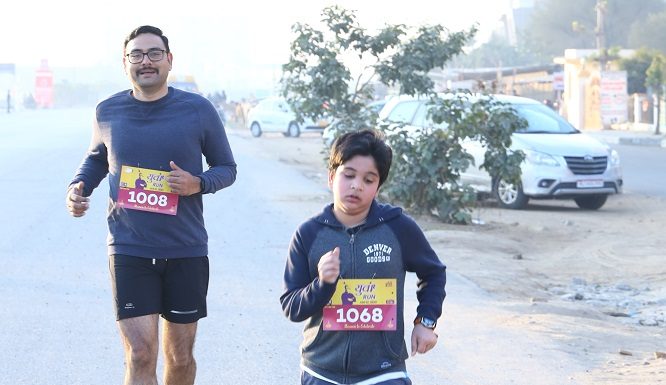 जयपुर के साथ 100 शहरों में 20,000 से ज्यादा रनर दौड़े युवा रन में
