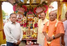विधानसभा अध्यक्ष देवनानी की गरिमामयी उपस्थिति में निकली भगवान जगन्नाथ जी की भव्य रथयात्रा