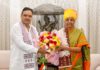 मुख्यमंत्री भजनलाल शर्मा से वित्तमंत्री निर्मला सीतारमण ने शिष्टाचार भेंट की